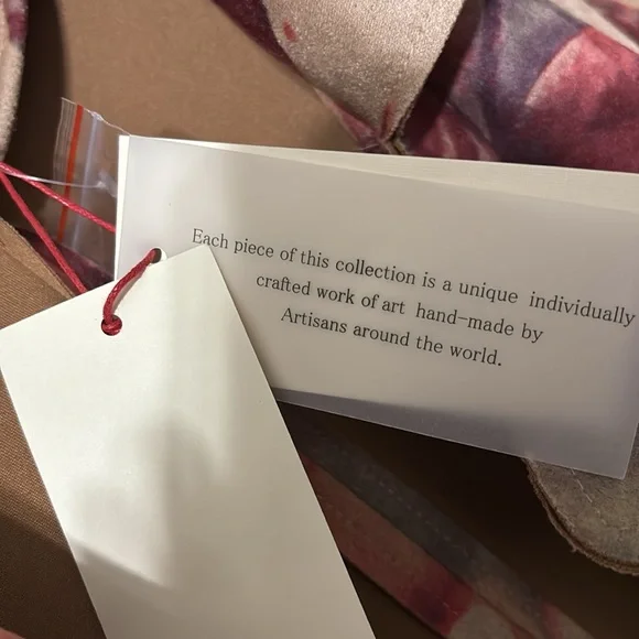 Very bold colored Fall hand made by Artesian jacket!